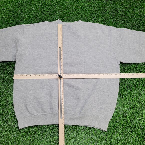 Vintage LEE Basketball Sweatshirt XL 25x25 Boxy White-Plains - Picture 6 of 12